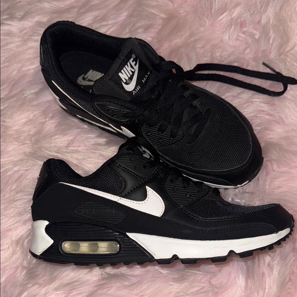 Nike Air Max Black and White Sneakers